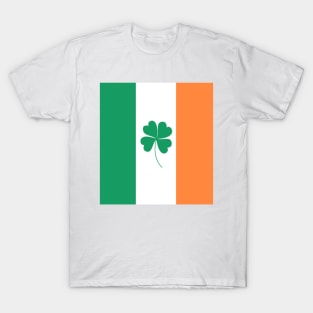 IRISH flag Ireland Shamrock St Patricks Day T-Shirt